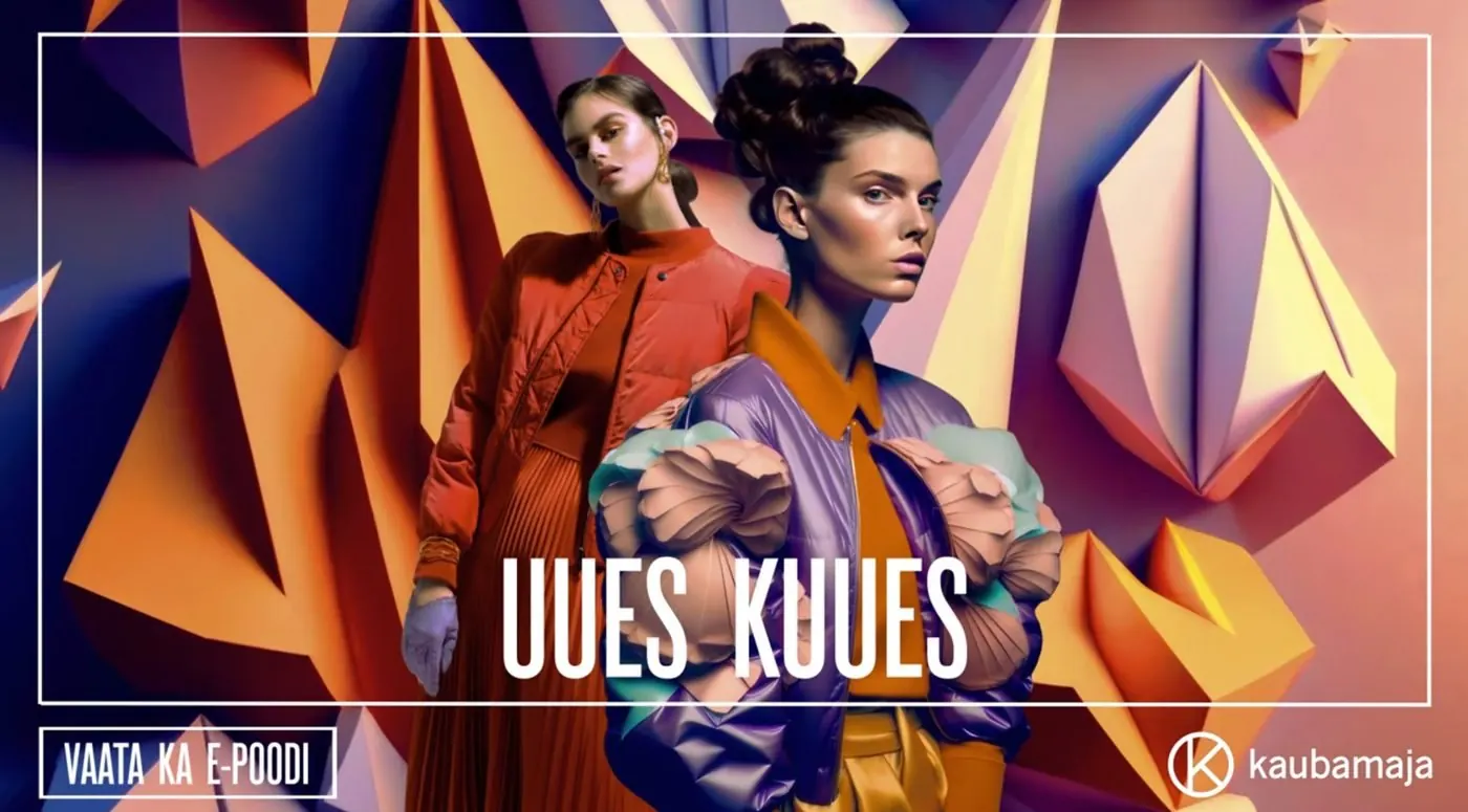 Kaubamaja kampaania „Uues kuues“ põhivisuaal